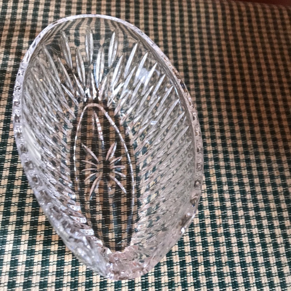Princess House crystal utensil holders - Picture 2 of 6